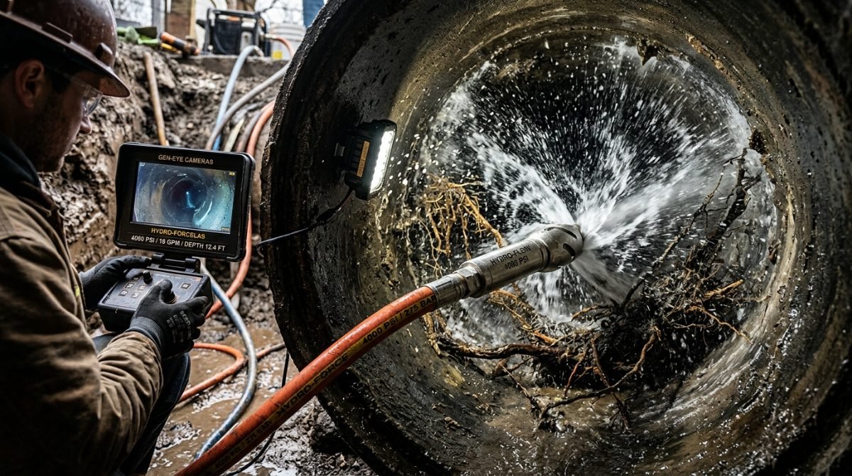 4000 PSI hydro jetting sewer mainline nozzle diagram and price guide in Los Angeles