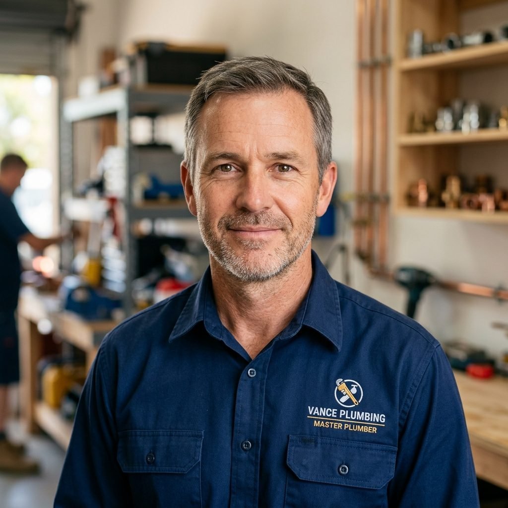 Marcus Vance - Founder and Master Plumber at Aquavo Plumbing